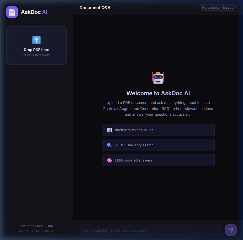 AskDoc AI: Enterprise RAG Chatbot